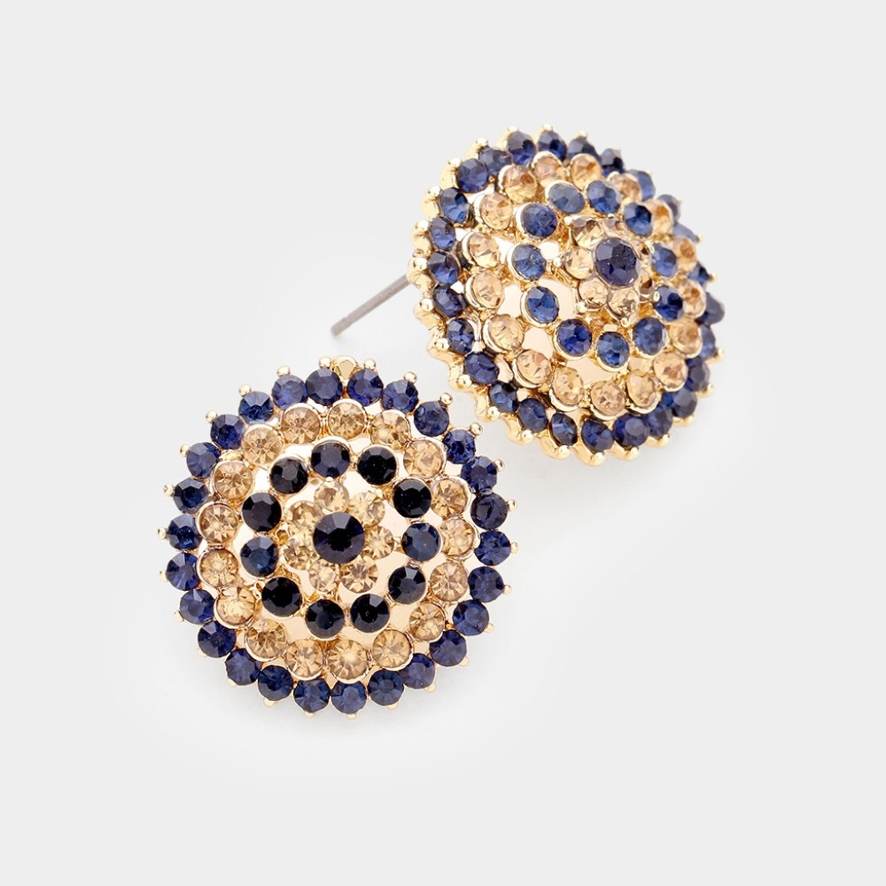 Bloom Crystal Stud earrings